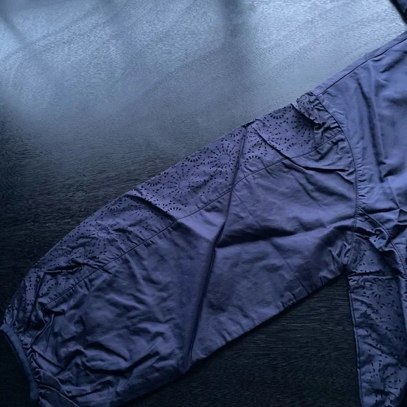 Authentic UGG Chiara Full-zip Hooded Jacket Women's S, Sophisticated Navy Blue! - Picture 6 of 13